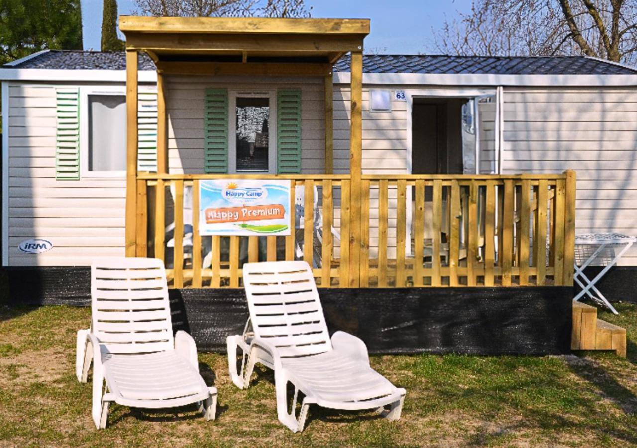 Happy Camp Mobile Homes In Camping Village La Masseria 갈리폴리 외부 사진