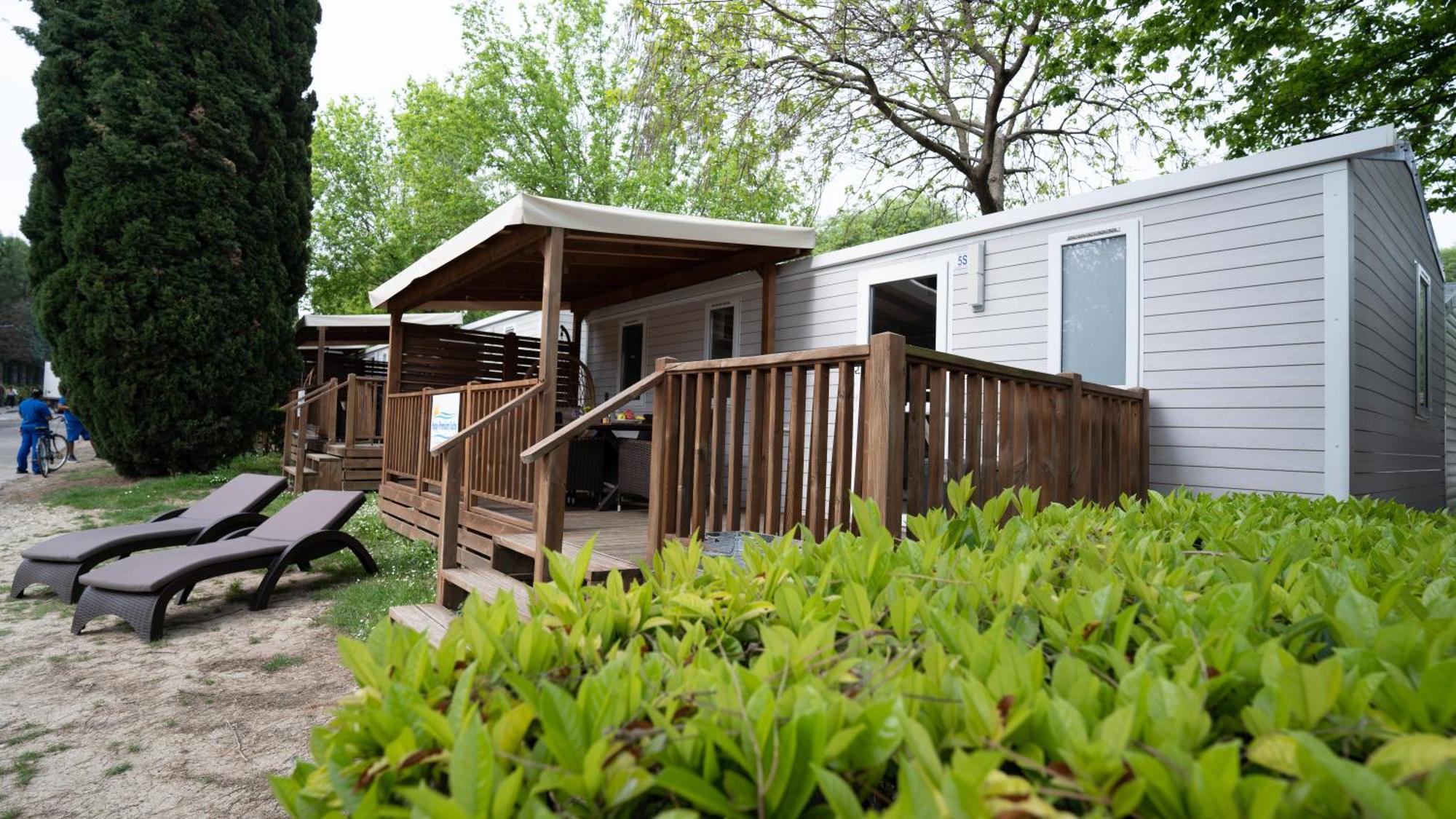 Happy Camp Mobile Homes In Camping Village La Masseria 갈리폴리 외부 사진