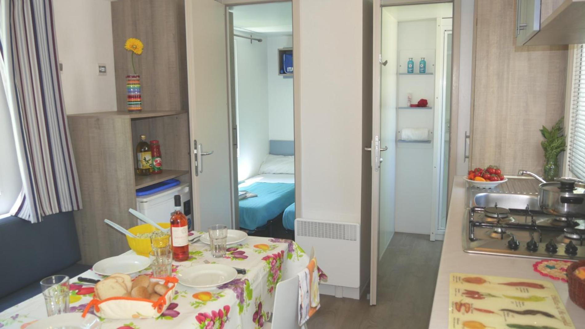 Happy Camp Mobile Homes In Camping Village La Masseria 갈리폴리 외부 사진